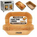 Loaf Pan Liners, 160Pcs Bread Pan Liners for Baking Bread 9x5, 9.5 x 5 Inch, Food Grade, Oil Proof, Heat Resistant, Non-Stick Disposable Parchment Paper for Oven, Air fryer, Pans, Baking - size: 160PCS 9.5 x 5in Loaf Pan Liners