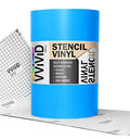 VViViD Blue Stencil Vinyl Masking Film with Anti-Bleed Technology (12in x 30ft) - size: 12" x 30ft