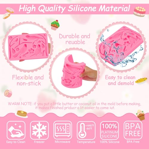 Magpie Cake Decoration Fondant Mold - color: Magpie Silicone Mold