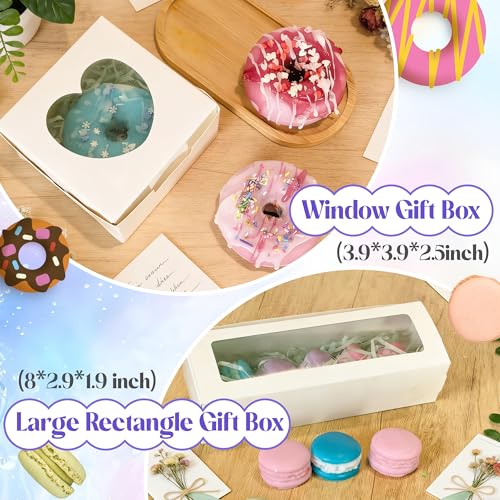 PIUH Donut & Macaron Soap Making Kit for Adults Begineer DIY Creative Soap