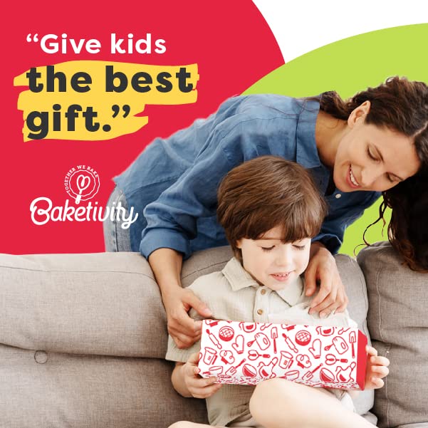 Baketivity Confetti Swiss Roll Kids Baking Kit with PreMeasured Ingredients - color: Confetti Swiss Roll