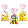 Yotelab Iridescent Holographic Cellophane Treat Bags, 6x12 in, 100Pcs - size: 6x12 Inch (Pack of 100)
