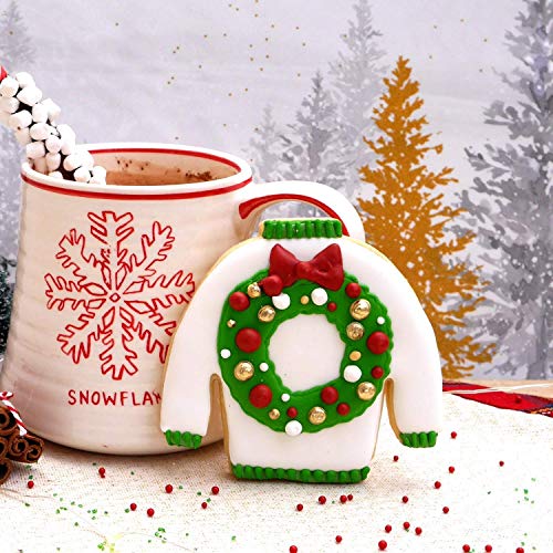 Christmas Sweater Cookie Cutter, Stainless Steel, Dishwasher Safe (Christmas Sweater) - color: Christmas Sweater, size: 1