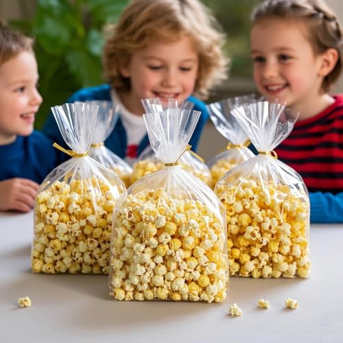 Soelomu 8x11x3 Inch Flat Bottom Gusset Treat Bags, 50 Pcs - color: 8 x 11 x 3 Inch
