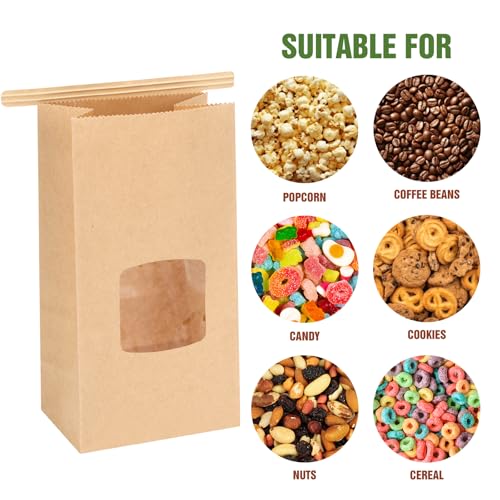 Moretoes 100pcs Small Bakery Cookie Bags with Seal,3.5x2.3x6.8In Treat Bags - size: 3.5*2.3*6.7inch
