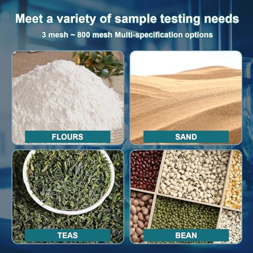 7.9" (20cm) 304 Stainless Steel Lab Sieve, 16 Mesh (1.18mm) Screen Sifter - size: 16Mesh(1.18mm)/Ф7.9in