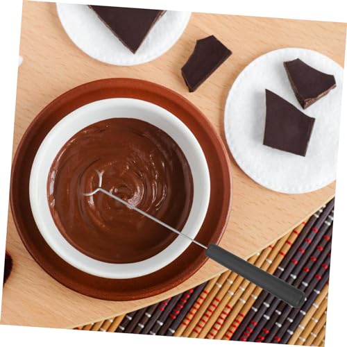 Chocolate Fork Set Stainless Steel 5pcs Two-Prong Spiral