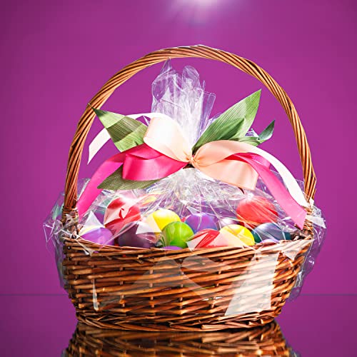 Clear Cellophane Bags,50 Packs 12x18 Inch Gift Wrap - size: 1 Count (Pack of 50)