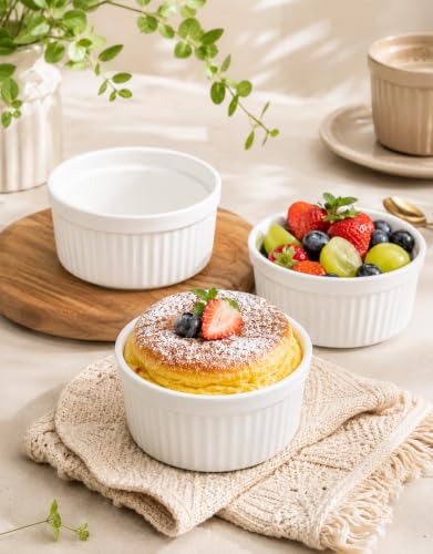 Ceramic Bakeware 16oz Casserole Dishes Oven Safe Small Baking Dishes 4 Pack