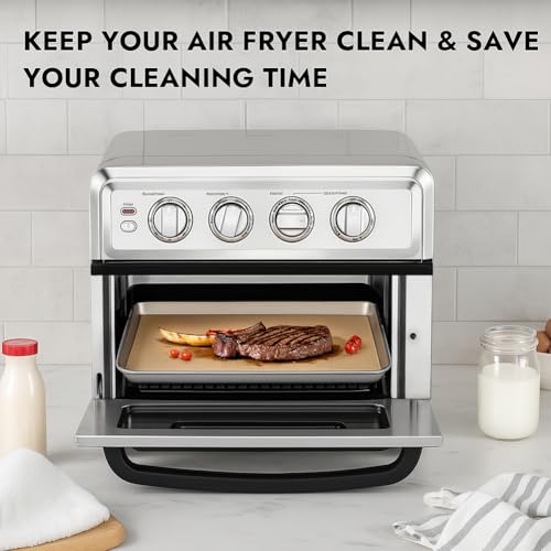 BYKITCHEN 200PCS 11 x 9in Disposable Air Fryer Parchment Paper Sheet Liners - size: 9 x 11 Inch-200pcs