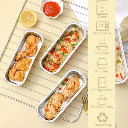 100 Pack Mini Loaf Pans with Lids and Spoon,6.8oz Cow Print Small Loaf Pans - color: Cow Print