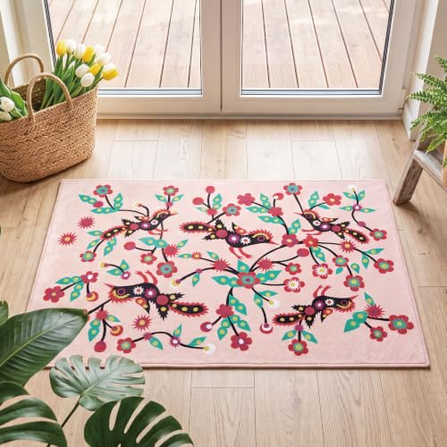 2x3 Magpie Area Rug, Soft Low Pile - color: Magpie, size: 2' x 3' (Rectangular)
