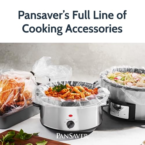 PanSaver Clear Sheet Pan Liners for Easy Clean Up - Disposable Buffet Pan Liners, Ovenable up to 400F (Bun Sheet Pan - 16 x 6 IN) - size: 16"L x 16"W