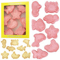 Ocean Creature Cookie Cutters 8Pcs Sea Animal Molds for Fondant Cookies - color: Ocean Creature