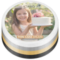 1/4" Cake Drum 12 Inch (24 Pack) Value Bundle in White, Silver, Gold, Black - color: White + Silver + Gold + Black, size: 12" (24 Pack)