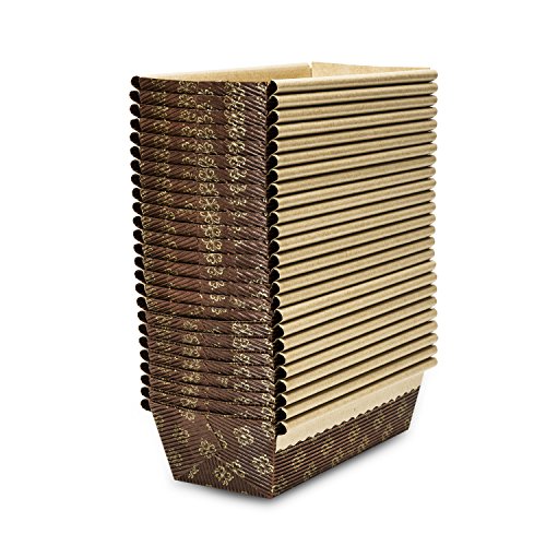 Honey-Can-Do Junior Loaf Pan, 25-Pack, 6-Inches x 2.5-Inches x 2-Inches - size: Small, Set of 25