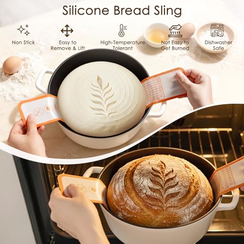 Bread Proofing Basket, Kikcoin Banneton Bread Proofing Basket (13 PCS) - size: 13 PCS