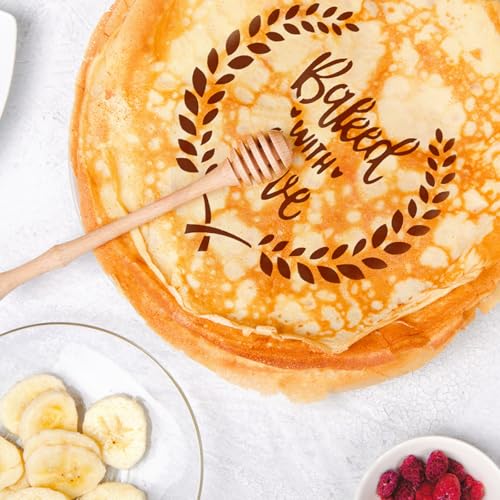 13 Pcs Bread Stencil Set, 5.5x5.5 Inch