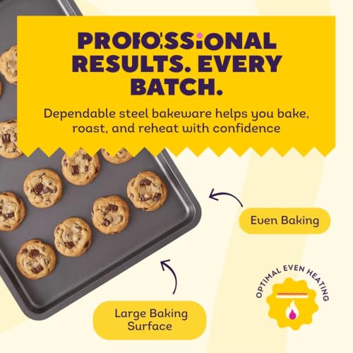 Wilton Silver Non-Stick Baking Sheet, Made Without PFAS, 15.25 x 10.25 in. - size: 15.25 x 10.25 IN
