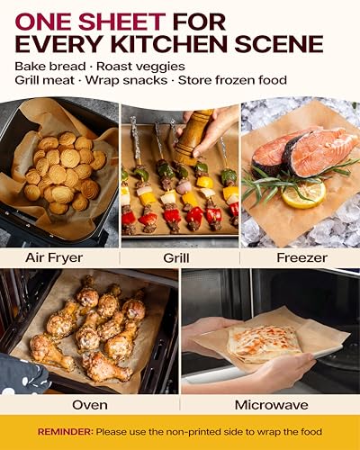 Katbite 12x16 Inch Parchment Paper Sheets 360PCS, Unbleached Non-Stick - size: 12x16 Inch 360 Pcs