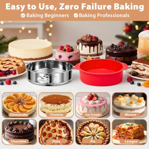 Nonstick Springform Pan 9 Inch Spring Form Pan for Cheesecake