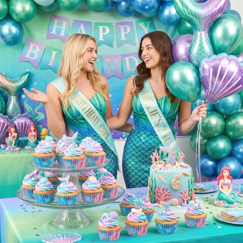 Mermaid Cupcake Liners 200 Pack Scale Baking Cups for Parties - style: Style A
