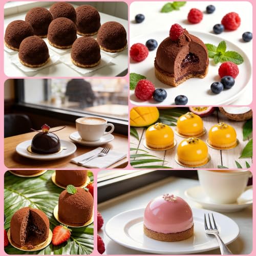 3D Ball Silicone Molds for Baking Mousse Cake, Silicone Baking Molds