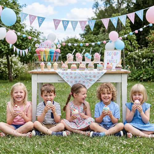 Summer Cupcake Liners, 200PCS Ice Cream Cupcake Liners - style: Ice Cream