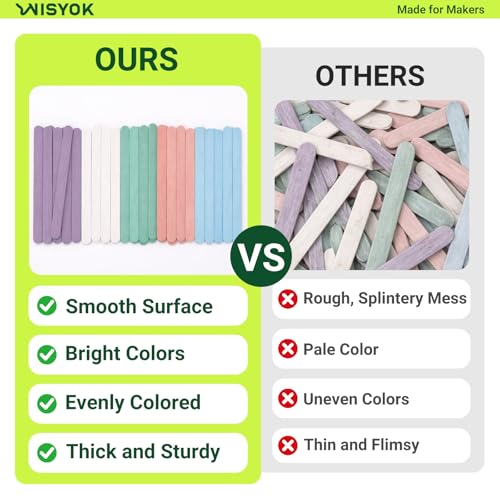 100Pcs 4.5 Inch Macarons Popsicle Sticks - size: 100pcs