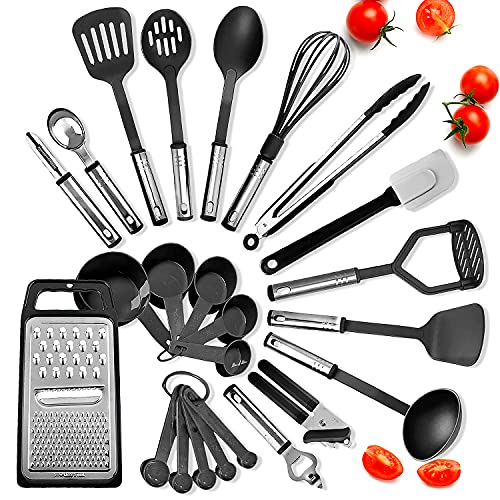 Eatex Baking Sheet Set, 39 Piece Baking Pans Set, Cookie Sheets for Baking - size: 39-Piece Set Black
