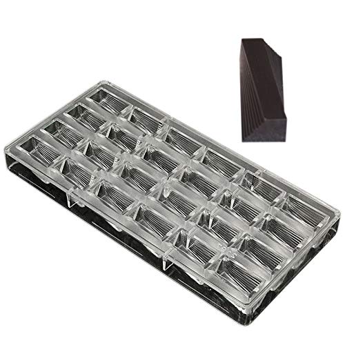 Grainrain polycarbonate chocolate mold polycarbonate chocolate bar mould (19385) - color: 19385