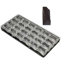 Grainrain polycarbonate chocolate mold polycarbonate chocolate bar mould (19385) - color: 19385