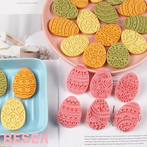 27 PCS Easter Cookie Cutters (3 IN 1) - color: Easter iii