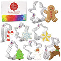 Ann Clark Christmas Cookie Cutters Set of 7, Made in USA - style: Christmas 7-Pc Set