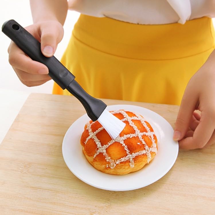 2Pcs Silicone Basting Pastry Brush, Heat Resistant Food Cooking Brush for Oil, Sauce, Baking, BBQ and Grill, BPA Free, Dishwasher Safe