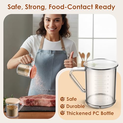 10 Pcs Spice Shaker, Travel Salt Shaker Modular Camping Spice Kit, Elegant