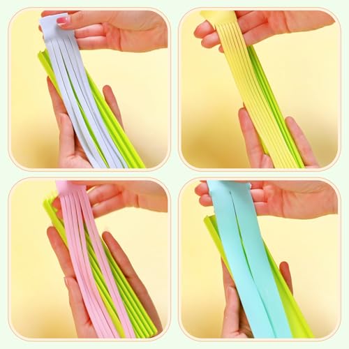 4 Pcs Fondant Strip Cutter, MultiCutter Ribbon Rectangle Cookie Cutter