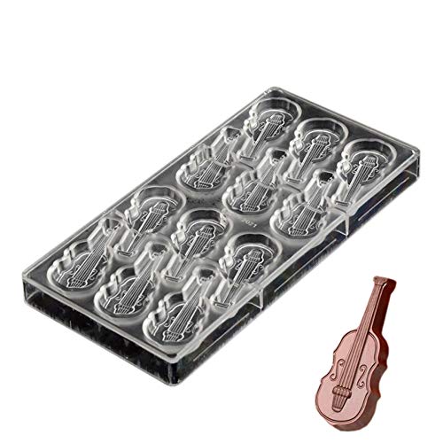 Polycarbonate Chocolate Mold DIY Candy Mould Clear Hard Plastic Bakeware Pastry Tools (19286) - color: 19286