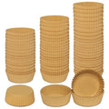 Extra Jumbo Cupcake Liners 200 Pcs, 3.54 Inch Parchment Muffin Liners for Baking, Muffin Papers Baking Cups (Brown) - color: Brown
