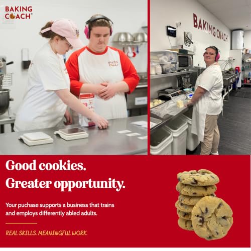 Baking Coach 2 Pack Mix & Eat or Bake Cookies - Edible Cookie Dough Mix Kit - color: 2 Pack Chocolate Chip Cinnamon