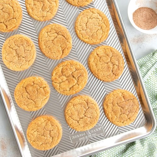 Nordic Ware Prism Baking Half Sheet 2-Pack, Natural - size: 2 Pack, style: Half Sheet
