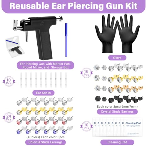 Evatage Professional Ear Piercing Gun Tool