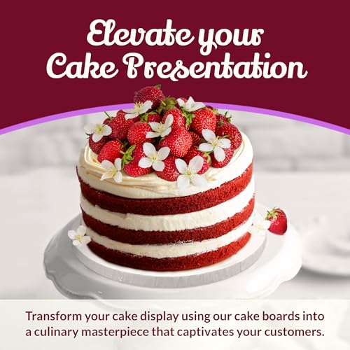 Reli. 12 Inch Cake Drums (7 Pack) | Greaseproof Boards, Cake Boards
