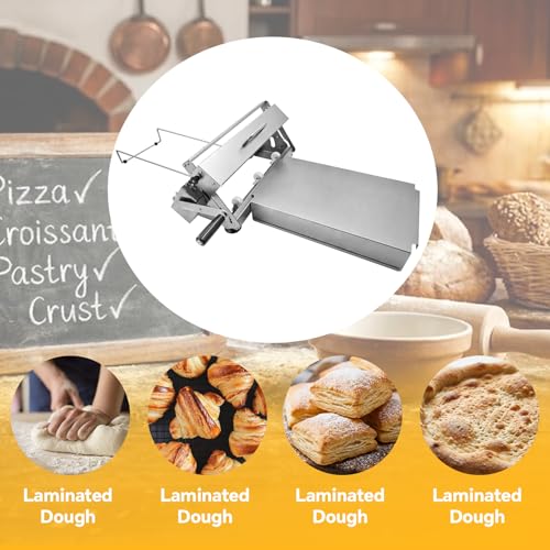 12" Foldable Manual Dough Sheeter Dough Sheeter Machine For Home