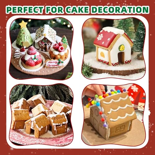 KALAIEN 10 Pcs Gingerbread House Cookie Cutters Set of 3 - color: 3 sets(10pcs)