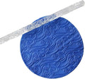 Embossing Acrylic Clear Rolling Pin Sea Wave Effect Texture Cake Decorating Baking Rolling Pin Baking Tools and Accessories