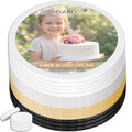 0.5" Cake Drums 12 inch (14 Pack) in White, Silver, Gold & Black Colors Set - color: White + Silver + Black + Gold, size: 12"