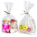 PigPotParty Cellophane Treat Bags 7x10 Inch, 50 Pack, Clear Goodie Bags - color: 7x10 Inch (Pack of 50)