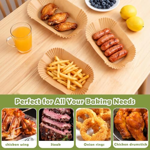 YQL 200 PCS Loaf Pan Liners, Nonstick Paper Liners for 9x5 Baking Pan - size: 200PCS