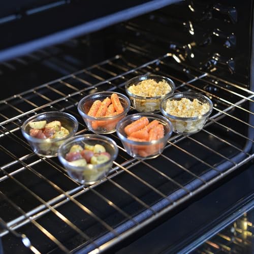 Anchor Hocking 6-Ounce Glass Custard Cups, Set of 4 - style: Custard Cups with No Lids